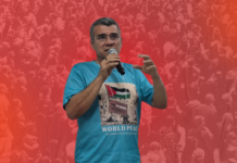 Todo apoio ao companheiro José Araújo!